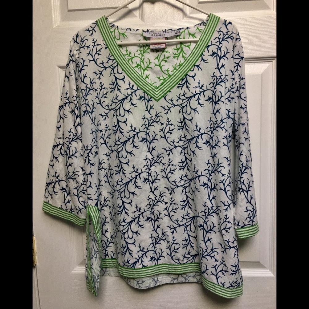 Gretchen Scott tunic size xl